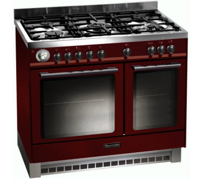 BAUMATIC  BCD925BDY Dual Fuel Range Cooker - Burgundy